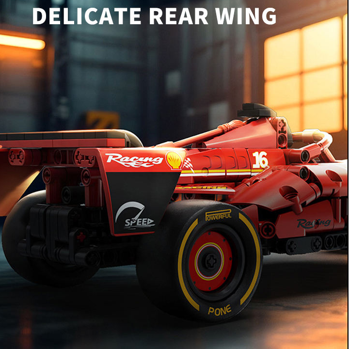 F1 Formula Racer Building Block Car (639 Pcs)