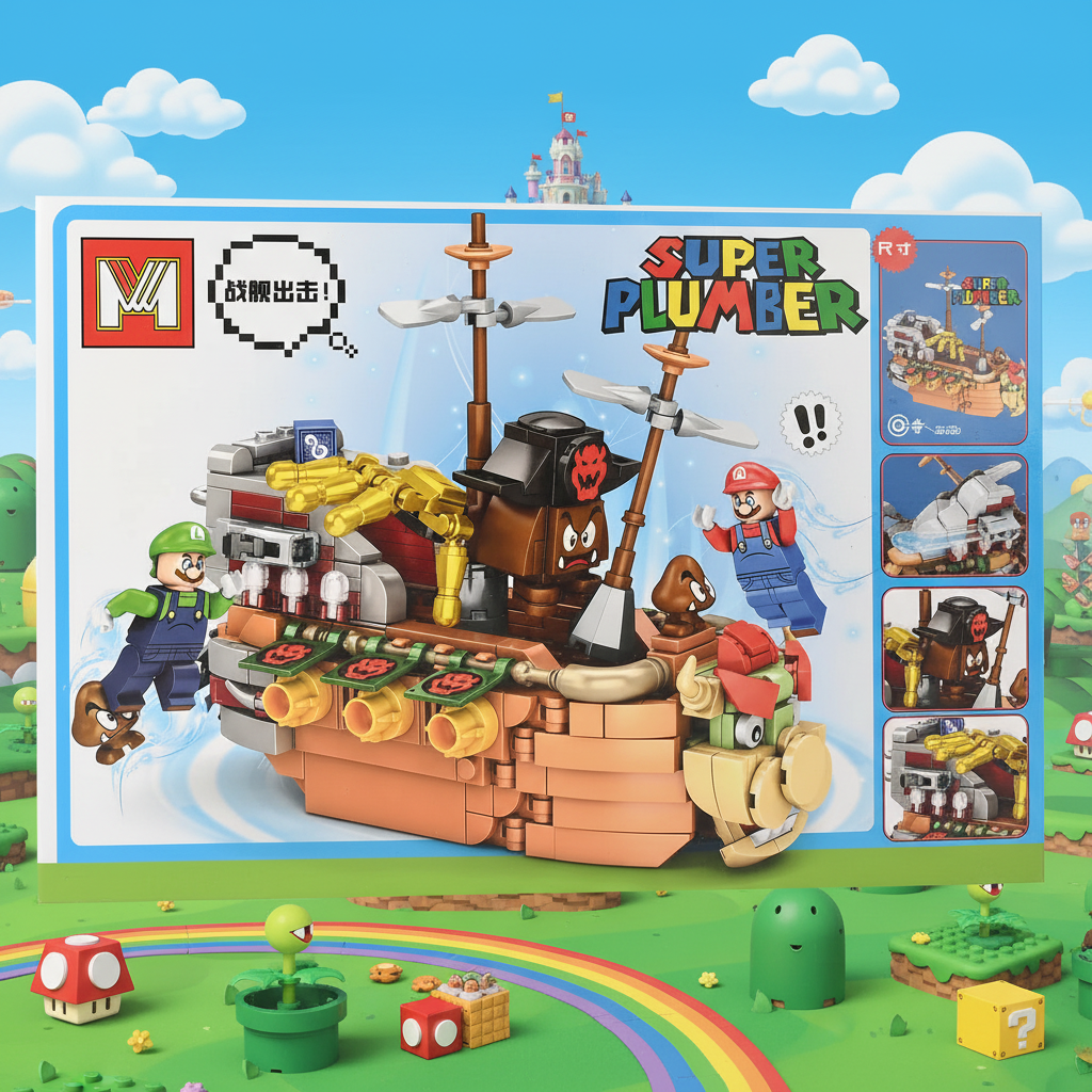 Super Mario Block Set For Kids - Toynix.pk