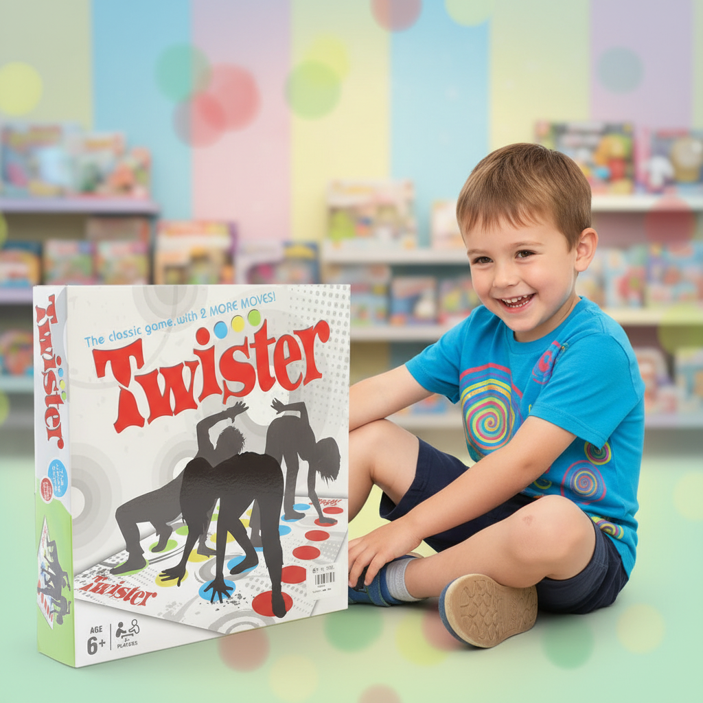 Classical Twister Board Activity Game For Kids