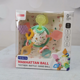 3 in 1 Teether Ball For Babies (1127-1A)