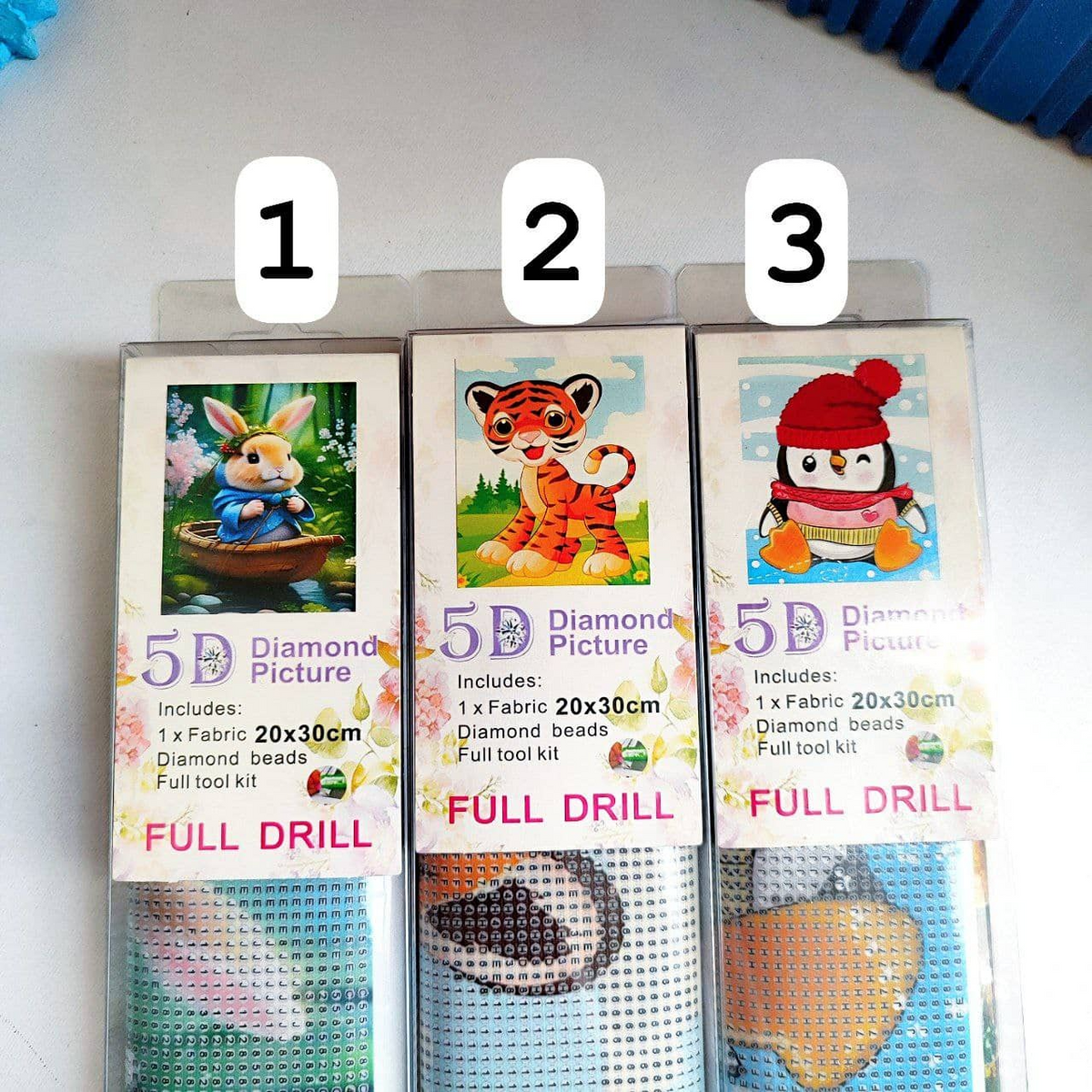 Small 5D Diamond Painting Kit For Home Decoration (Random Designs | PVC-2030)