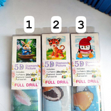 Small 5D Diamond Painting Kit For Home Decoration (Random Designs | PVC-2030)