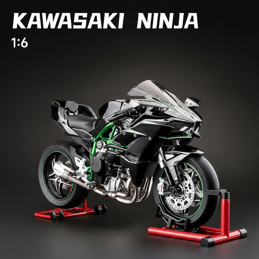 Kawasaki Ninja H2R Diecast Collection Premium Bike
