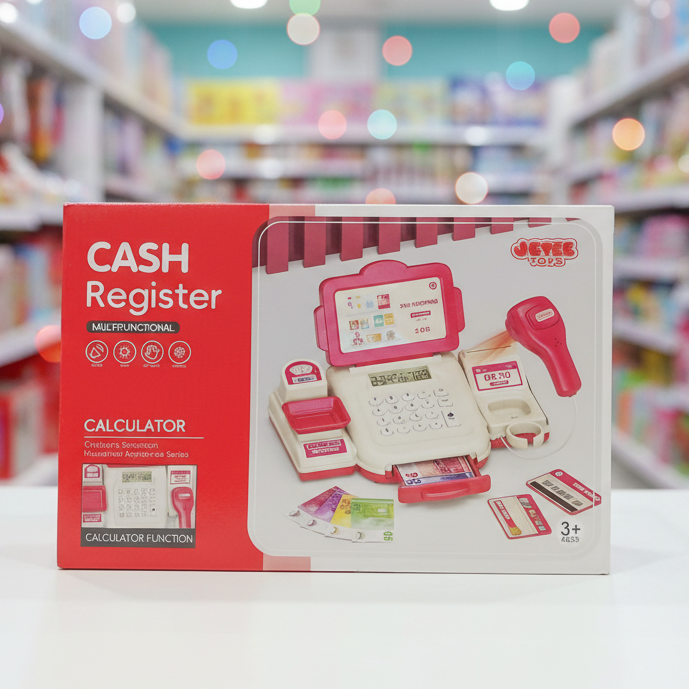 Kids multifunctional cash register toy set