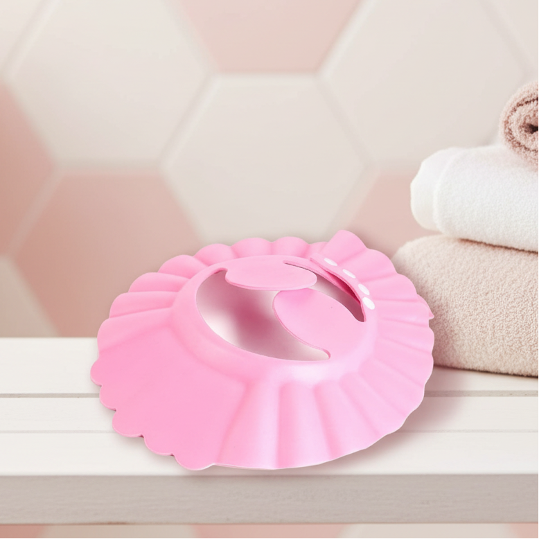 Safe Shampoo Shower Bathing Protect Soft Cap Hat for Babies & Kids (A070)