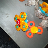 3 in 1 Baby Rattles Set with Suction Cup Spinner Toy (6329)