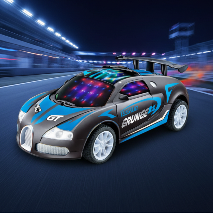 Spray Remote Control Car with Smoke Effect & LED Lights (6507CH)