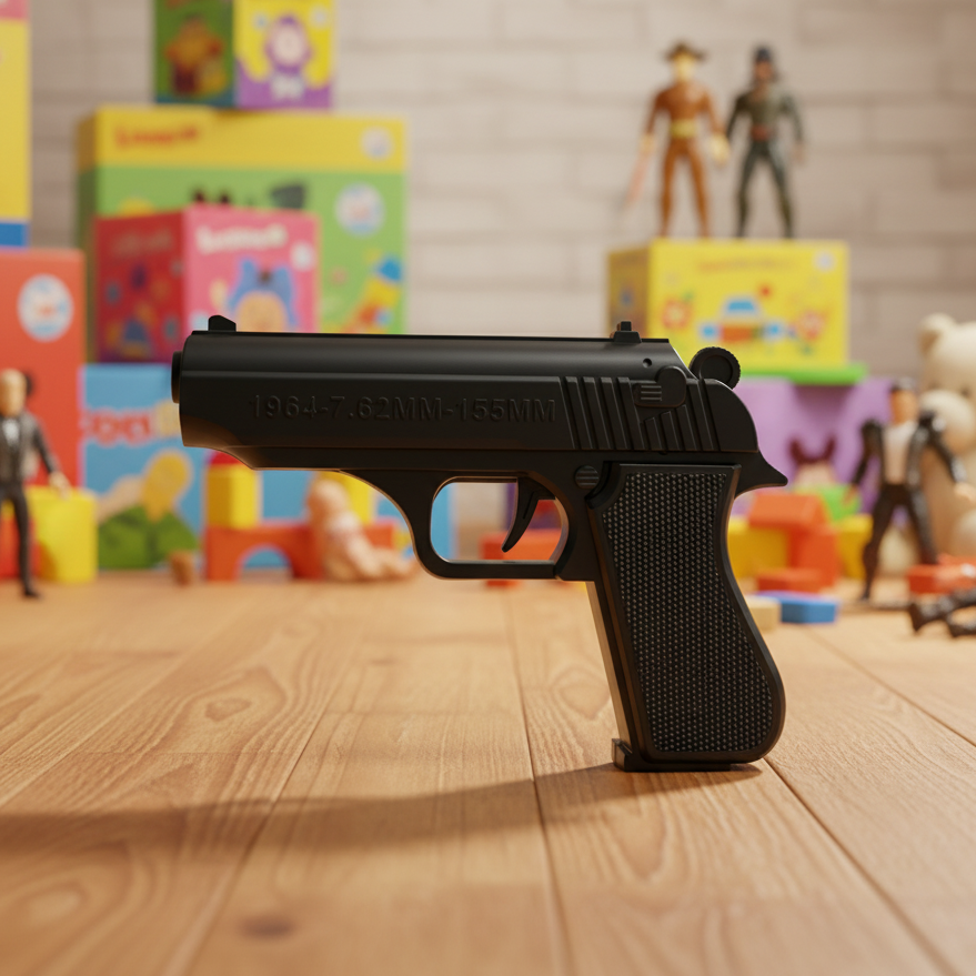 Soft Shell Shooting Gun for Kids (W1803-1A)