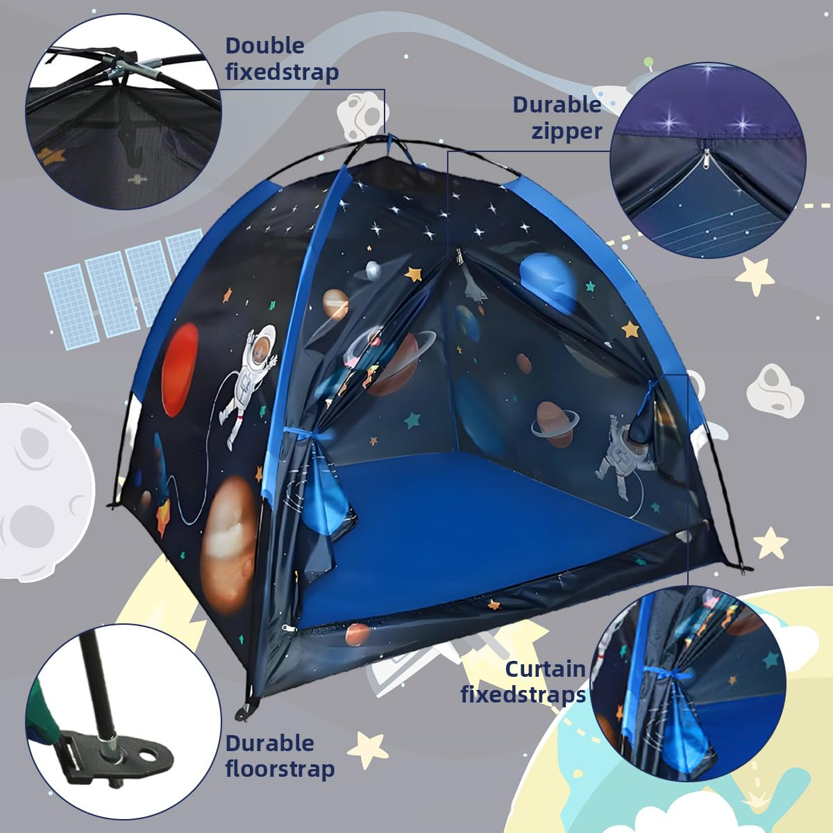 Space World Galaxy Indoor Play Tent House for Kids