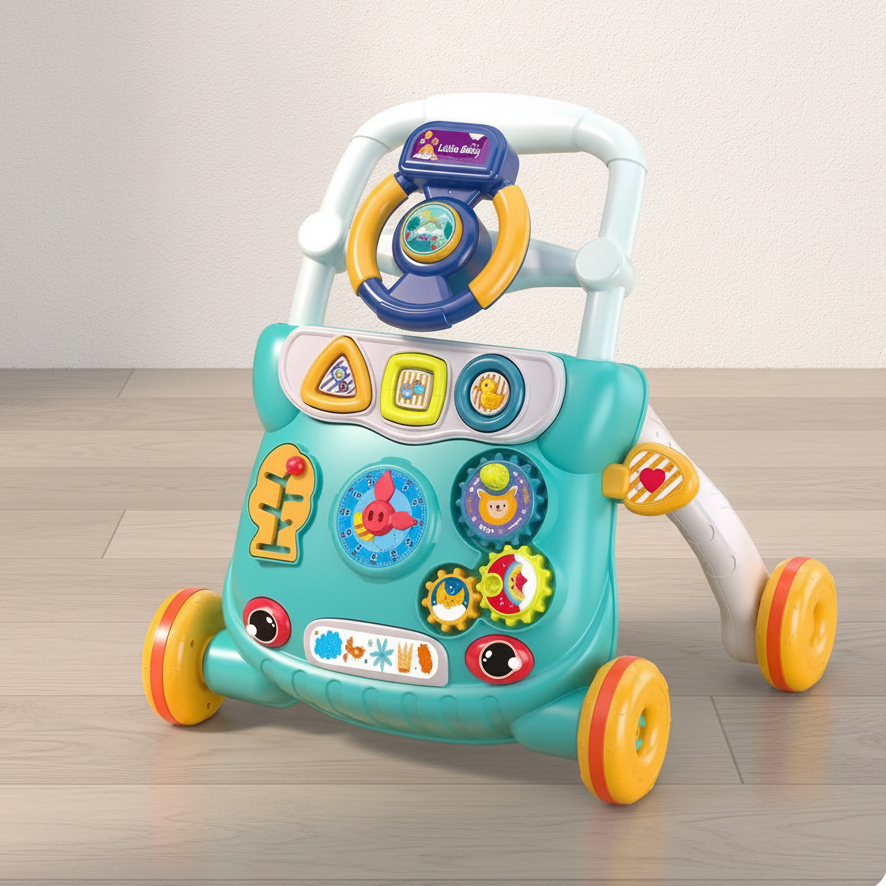 Baby Push Walker with Wheels (888Q)
