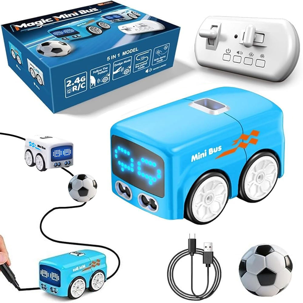 Magic Mini RC Induction Bus For Kids (073)
