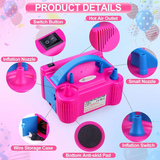 Electric Air Balloon Pump Set