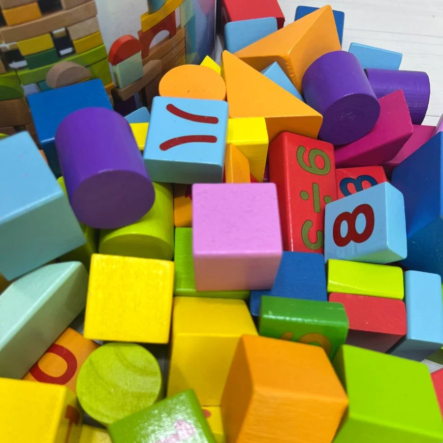 102 Pcs Number & Alphabet Building Blocks | 2025-6