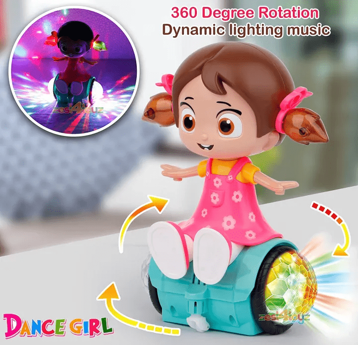 Electric Doll Toy With Lights & Music For Girls - Toynix