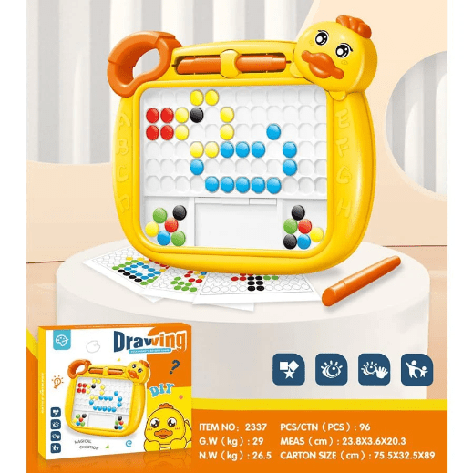 Duck Magnetic Bead Drawing Board for Kids (2337)
