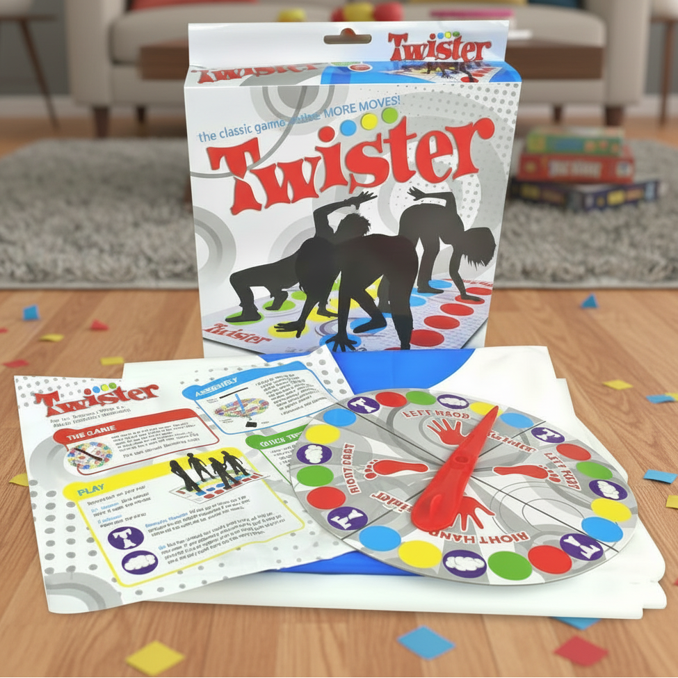 Classical Twister Board Activity Game For Kids