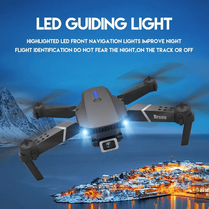 E88 PRO Drone with LED Lights & Camera
