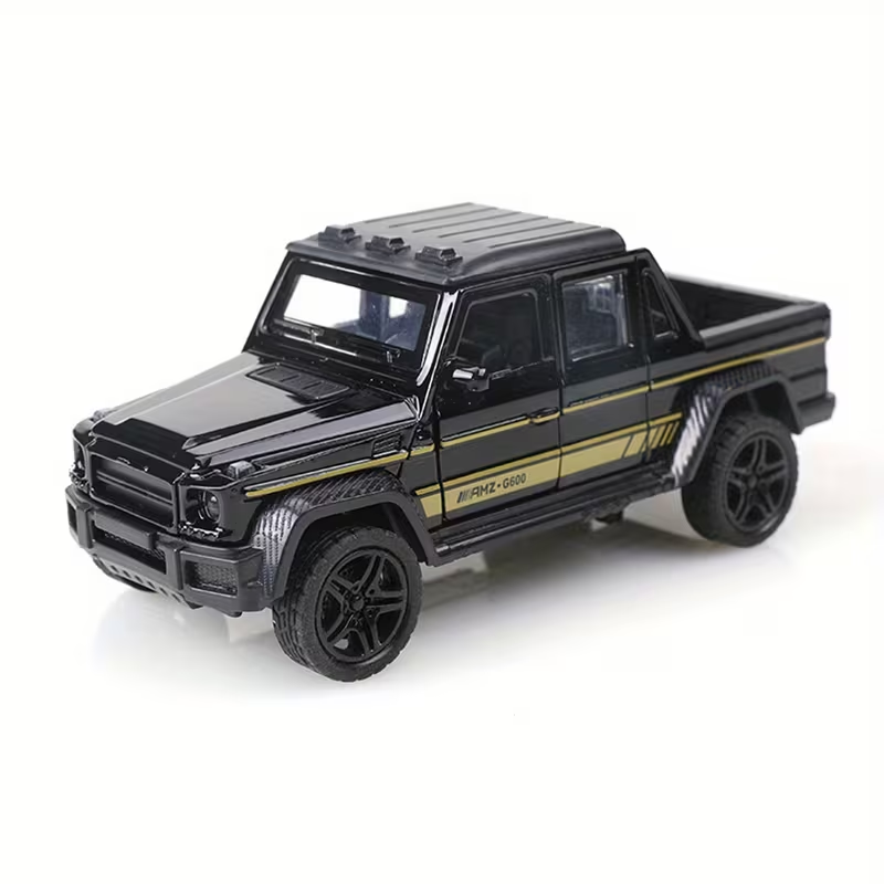 Pull-Back Luxury Metal 1:32 Scale Die-Cast Trucks (Random Colors)