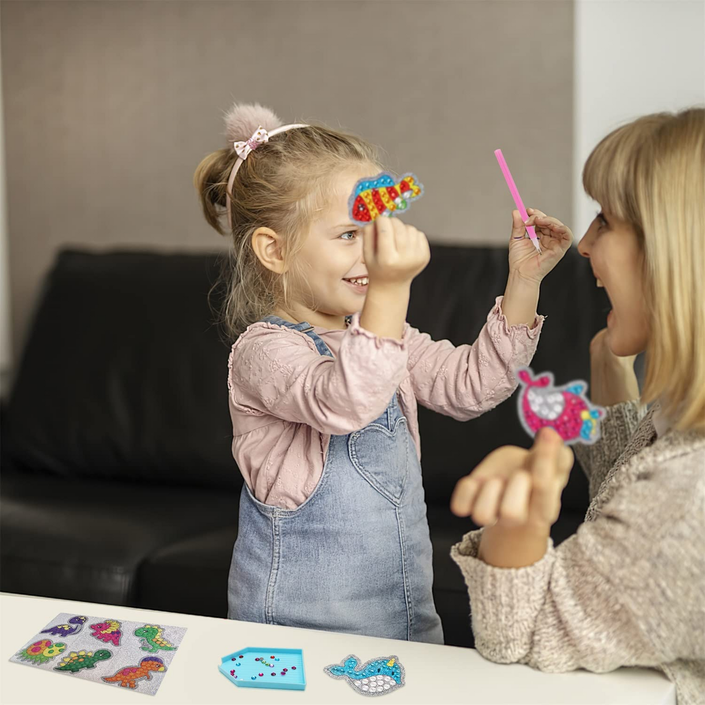 Big Gem Diamond Painting Kit for Kids (21-M027)
