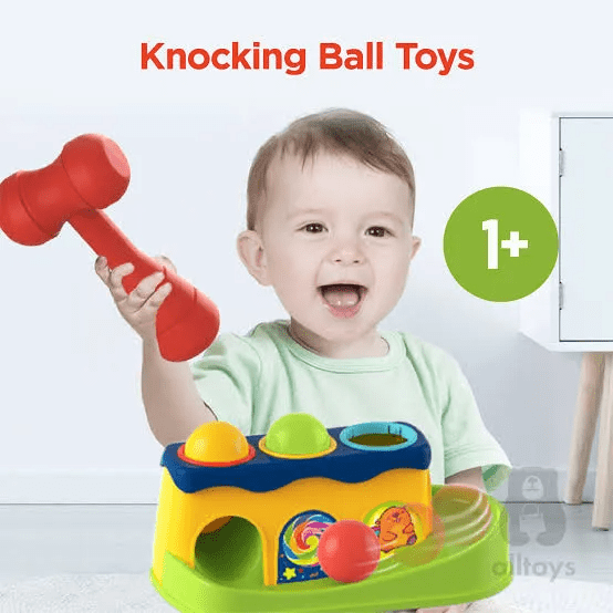 Huanger Knock Ball Hammer Toy for Kids (HE0290)