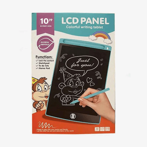10" LCD Writing Tablet Multicolor Screen Writing Erasable Writing Board (1001C)