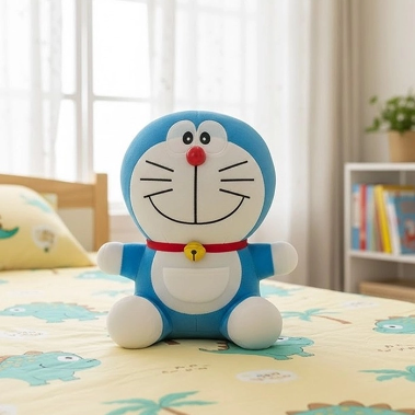 Doraemon Plush Toy high Quality and Washable 25cm