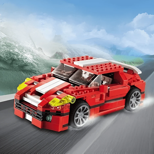 Architect Super Speedster Racing Car Blocks for Kids 