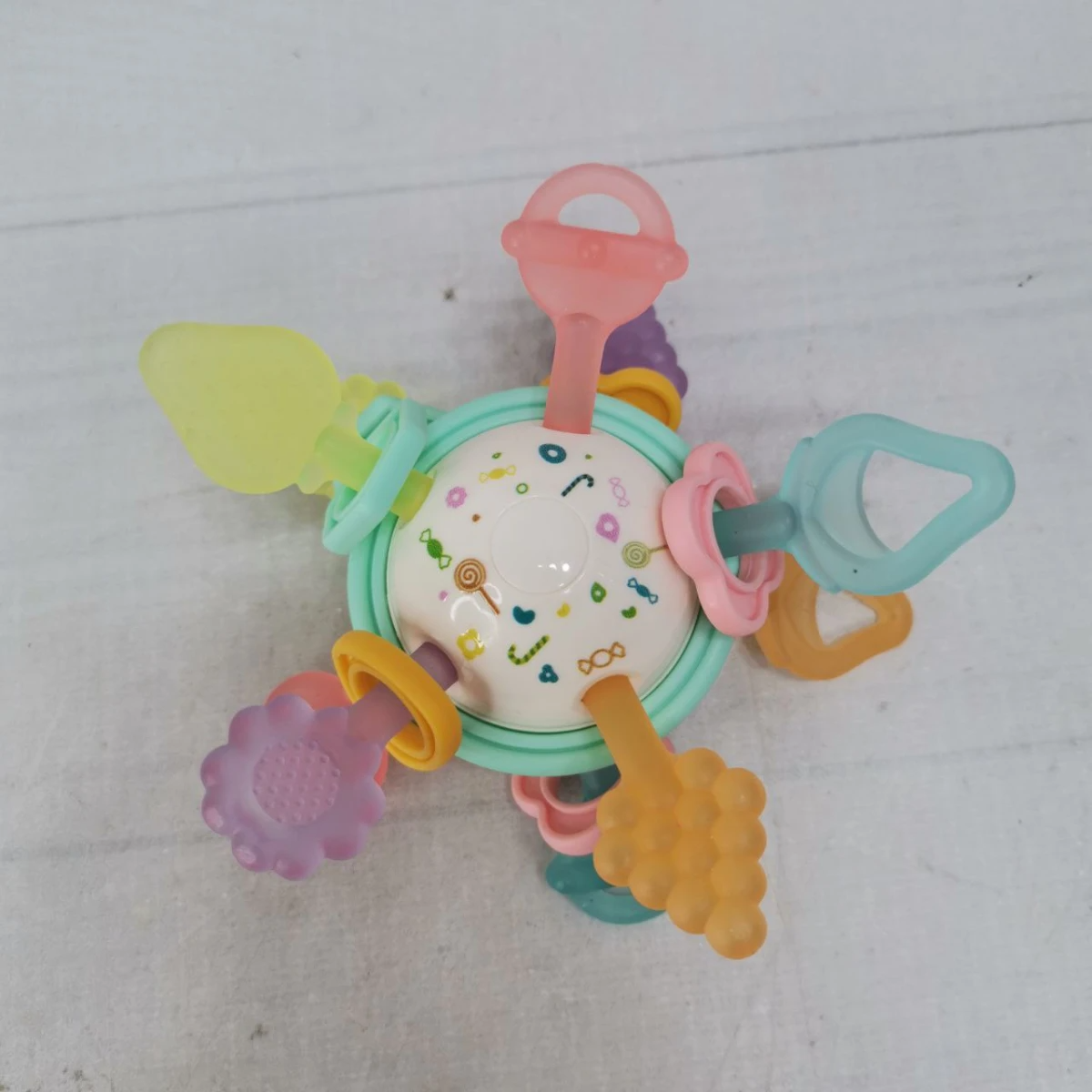 3 in 1 Teether Ball - Toynix.pk