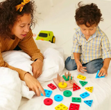 Wooden Geometric Shape Matching Blocks For Kids (2025-56)