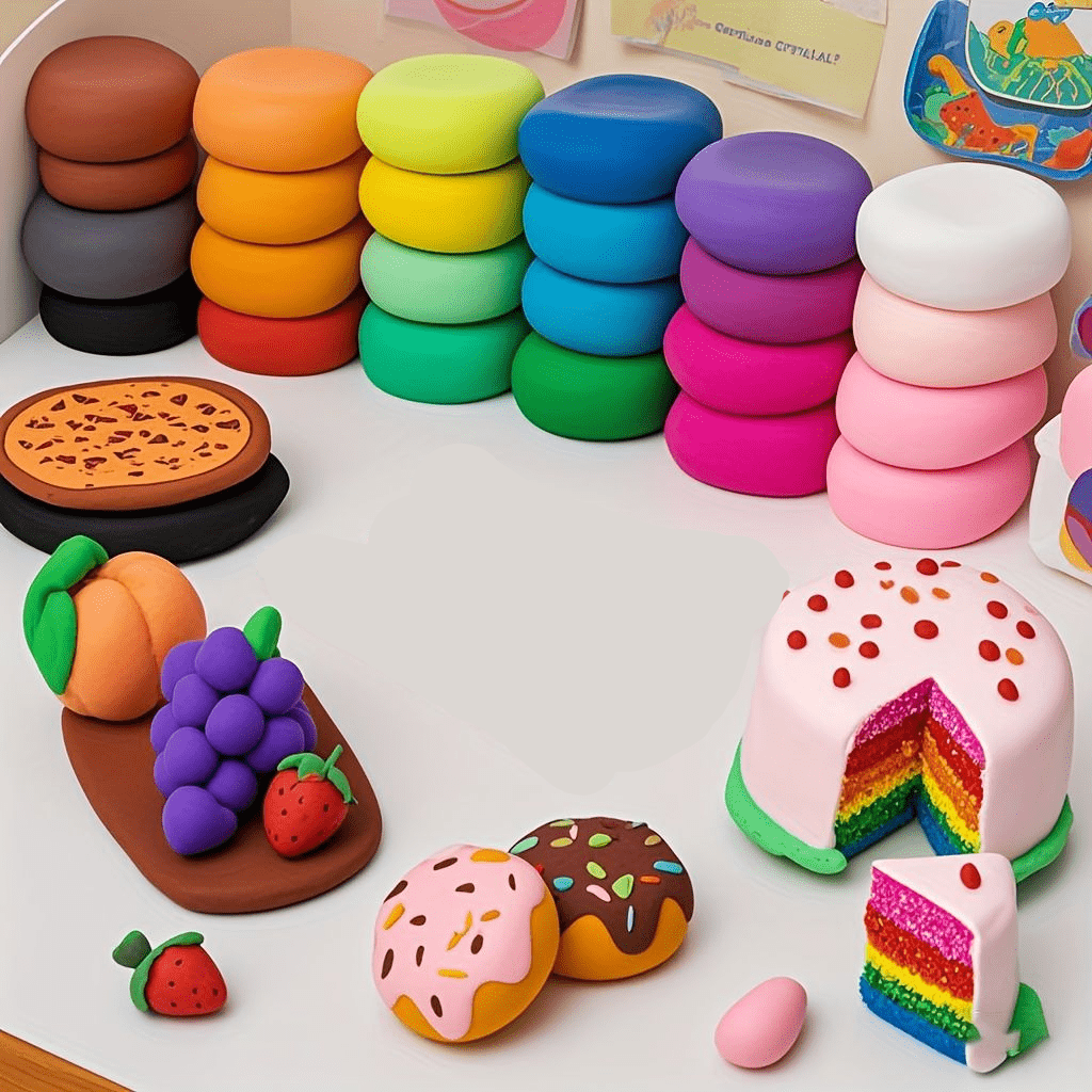 DIY Soft Creative Modelling Clay dough For Kids (Imported)