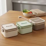 Stainless Steel Bento Lunch Box (Random Color) (029-23)