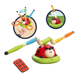 3-in-1 Activity Toy Set Ladybug RC Sports with Rocket Launcher (296Y)
