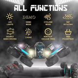 Rechargeable 360° Flips Rotating RC Stunt Car (ZX-T001)