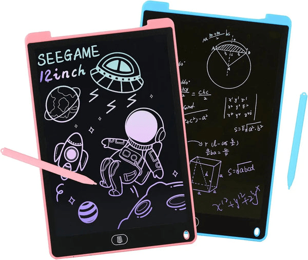 12" LCD Writing Tablet Multicolor Screen Writing Erasable Writing Board (1201C)