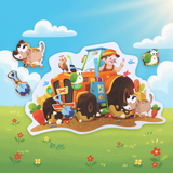 57 Pcs Farmer Car Jigsaw Puzzle for Kids (88728)