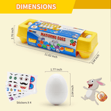Children's Early Education Multi Shapes & Numbers Eggs Toy (FXB-4)