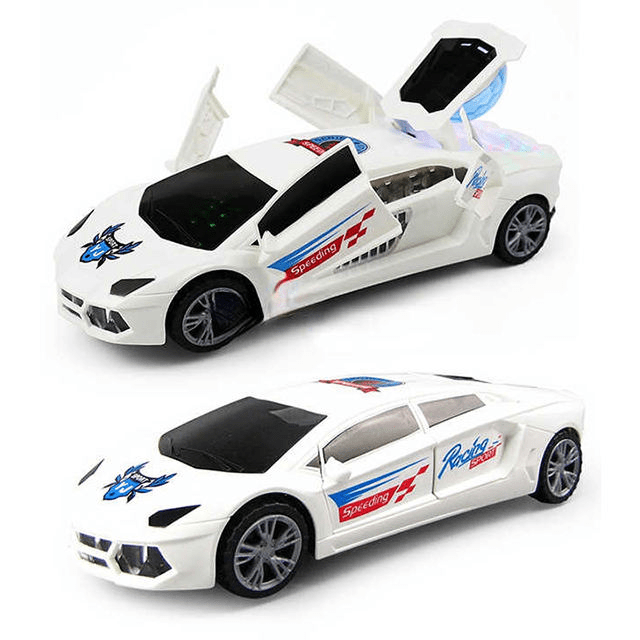 3D Super Car With 360 Degree Rotation For Kids