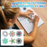 Educational Spirograph Painting Designer Set for Kids (3337A)