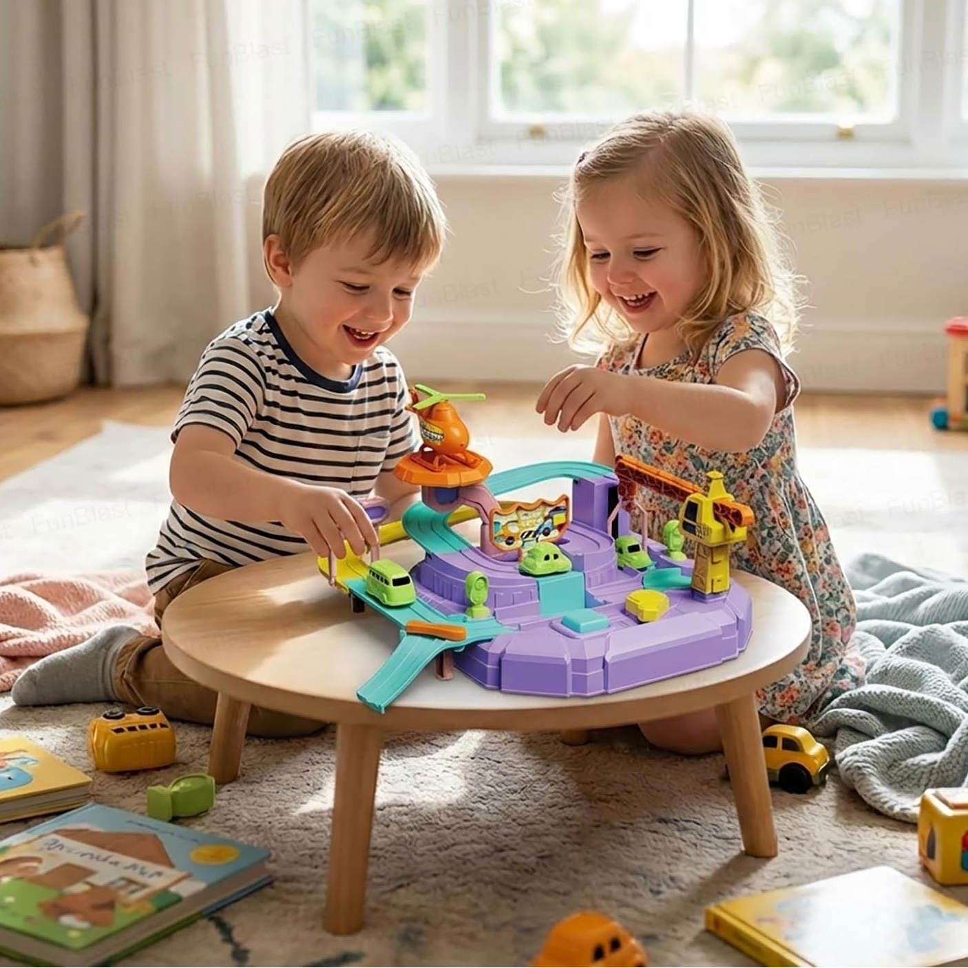 Urban Adventure Car Track Toy for Kids (268-10)