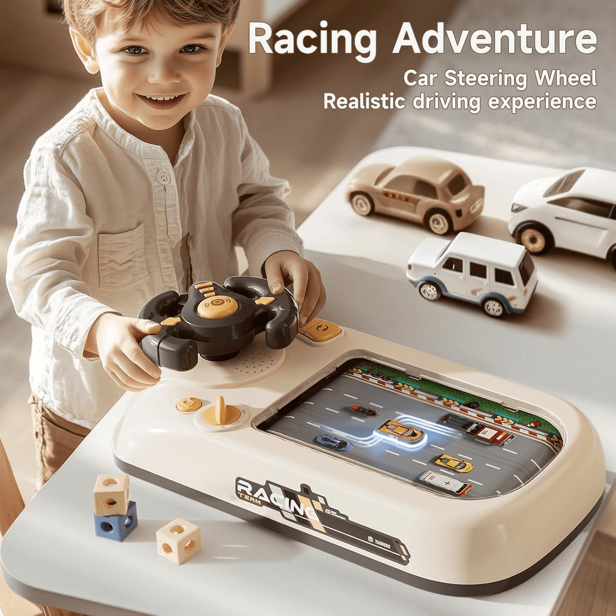 Simulated Driving Car Racing Game For Kids (662-6)