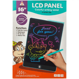 16" LCD Writing Tablet Multicolor Screen Writing Erasable Writing Board (1601C)