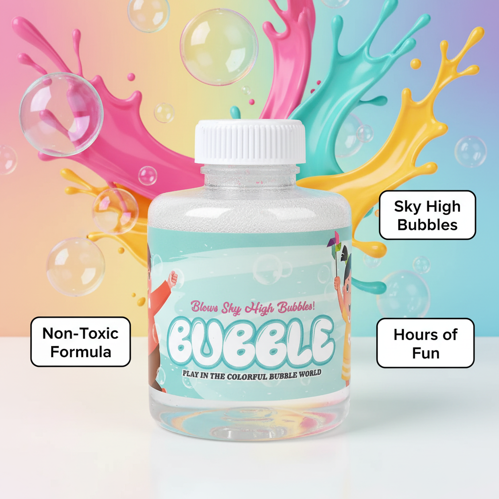 Police Car Bubble Gun Toy for Kids (LY027)