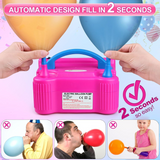 Electric Air Balloon Pump Set
