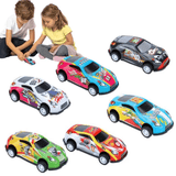 Pull Back Die-Cast Cars Set 6 Pcs (HR029-2)