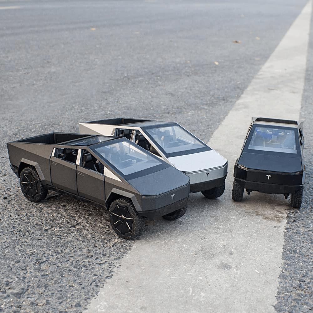 Cybertruck Diecast Car Toy Collection for Kids - 1 Pc (Random Color)