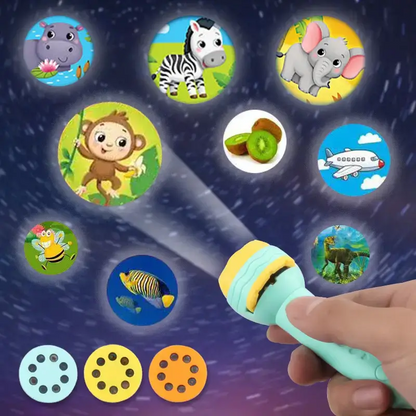 Projector Flashlight for Kids