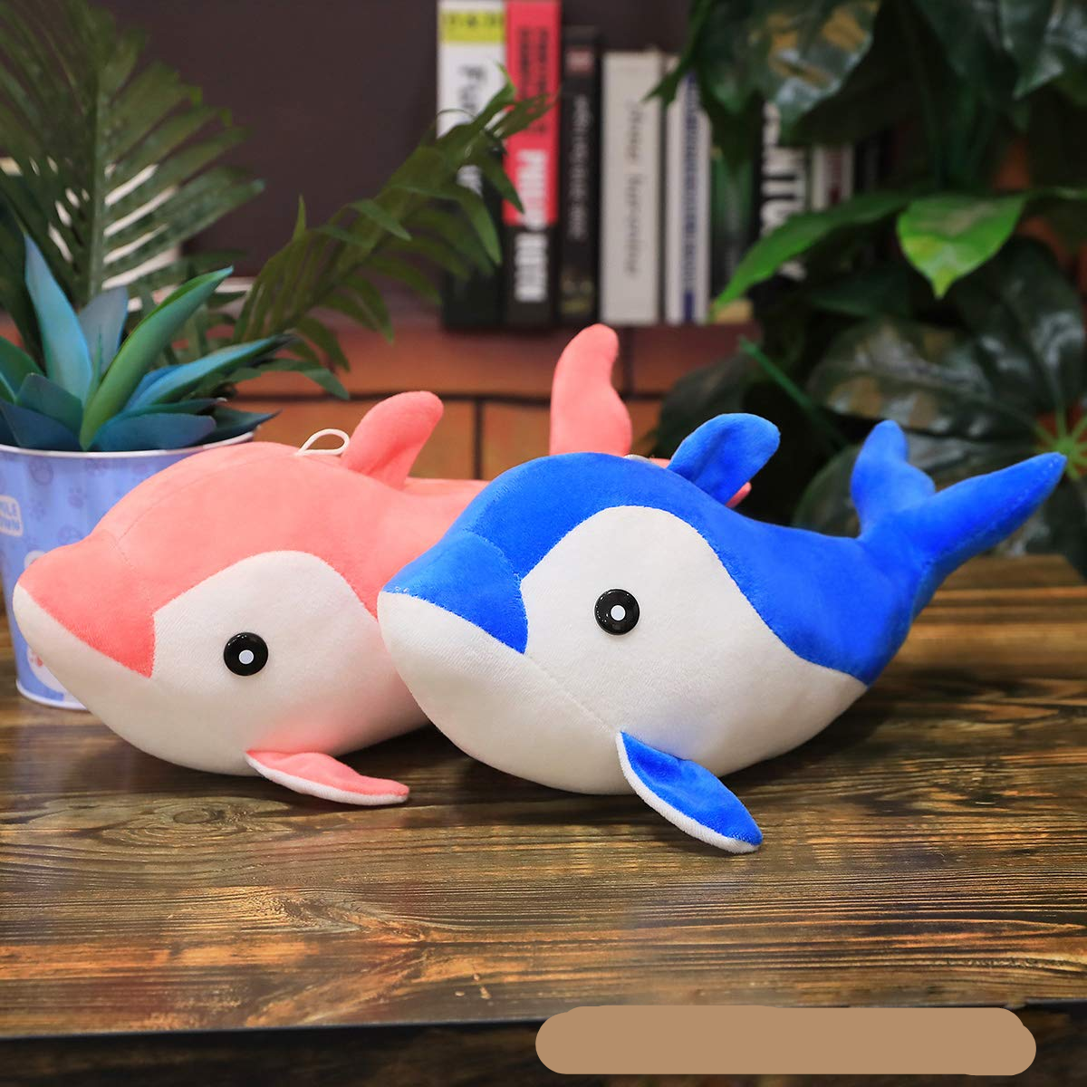 Cute Dolphin Plush Toy for Kids | 25cm (Random Color)