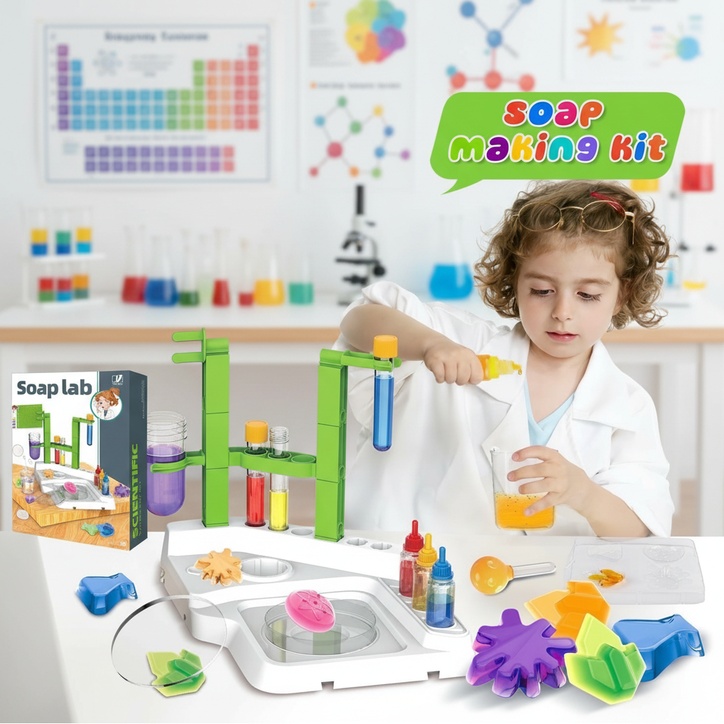 DIY soap making STEAM science kit
