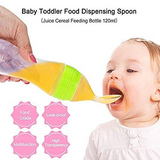 Silicone Baby Spoon Feeder Bottle for Infants & Toddlers (A1644)