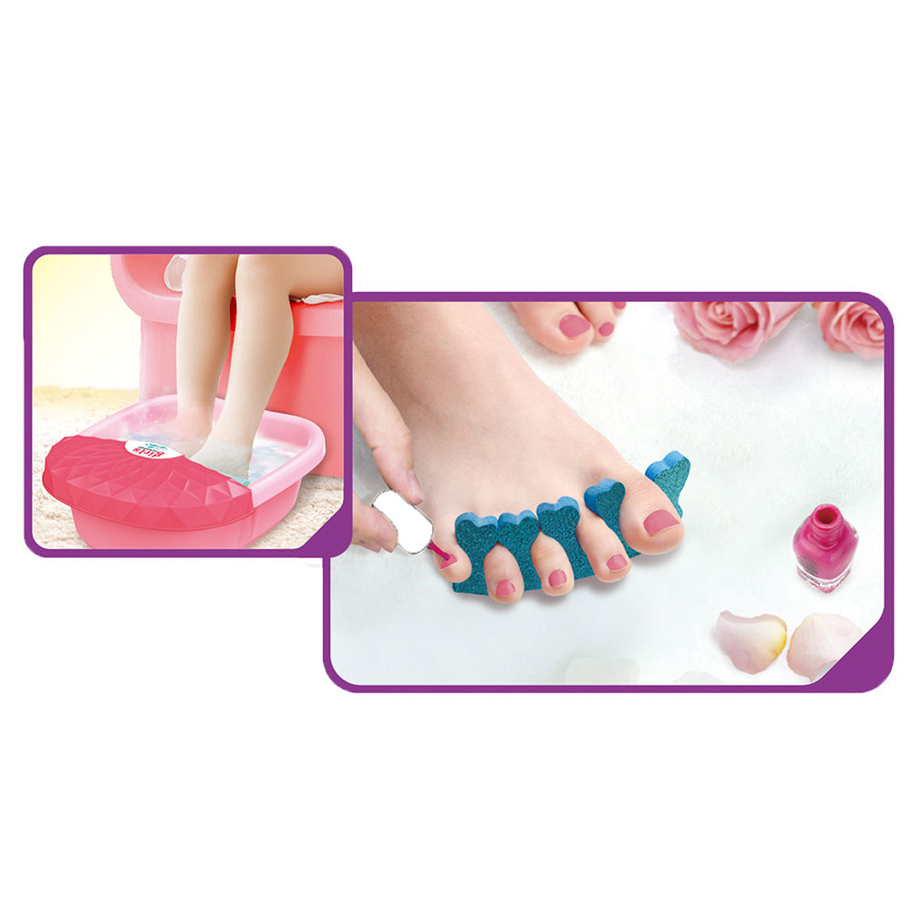 2 in 1 Foot Spa Massager with Nail Set For Kids (MBK-590)